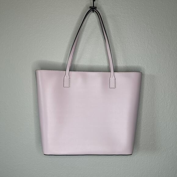 Kate Spade Wright Place Karla Tote 100% Leather Plum Dawn Rioja Large New - Picture 9 of 14